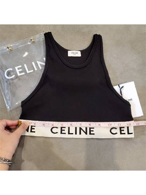 celine brassiere|Women's Celine sports bra in athletic knit .